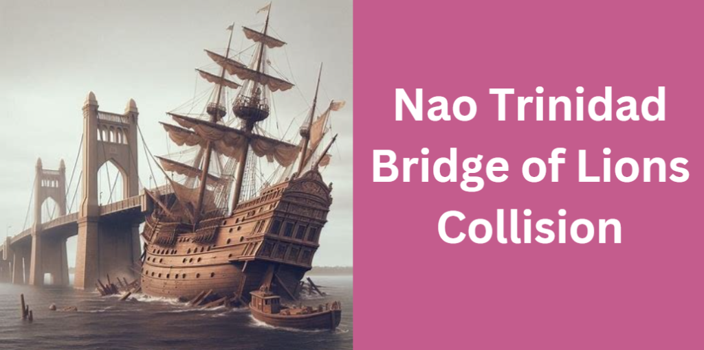 Nao Trinidad Bridge of Lions Collision